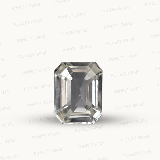 Natural White Sapphire Gemstone Online – Certified, Untreated & Ethically Sourced 2.26 CT