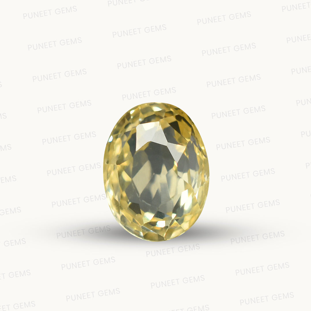 Natural Yellow Sapphire (Pukhraj) – Prosperity, Wisdom & Jupiter’s Blessing 2.35 CT