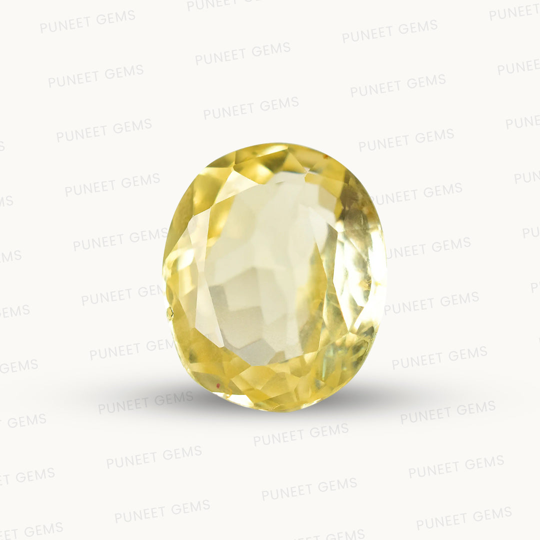 Natural Yellow Sapphire (Pukhraj) – Prosperity, Wisdom & Jupiter’s Blessing 2.46 CT