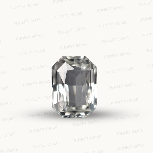 Natural White Sapphire Gemstone Online – Certified, Untreated & Ethically Sourced 2.53 CT