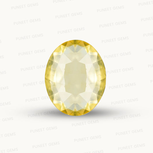 Natural Yellow Sapphire (Pukhraj) – Prosperity, Wisdom & Jupiter’s Blessing 2.56 CT