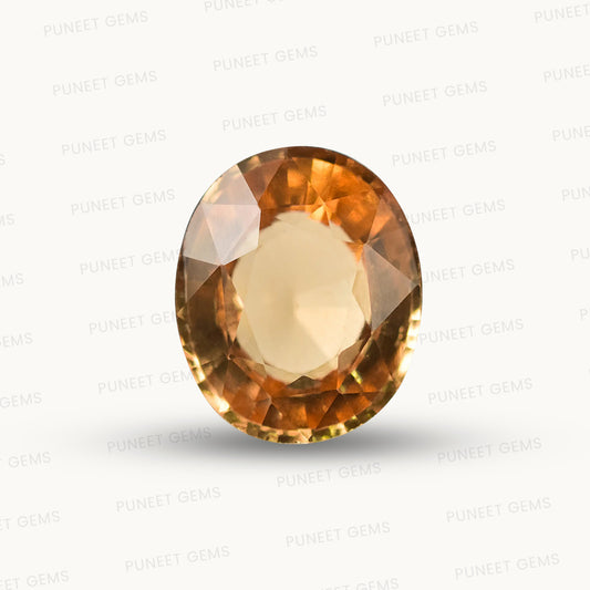 Siloni Gomed Gemstone – Natural Hessonite for Rahu Protection & Success 2.97 CT