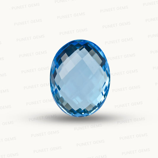 Blue Topaz – The Gemstone of Calm, Clarity & Communication 23.13 CT