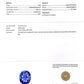 Natural Blue Sapphire (Neelam) 27.04 Ct – Certified
