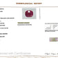 Natural Mozambique Ruby 4.01 Ct Certified