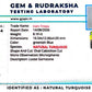 Natural Firoza (Turquoise) 8.10 CT – Certified Gemstone
