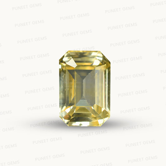 Natural Yellow Sapphire (Pukhraj) – Prosperity, Wisdom & Jupiter’s Blessing 3.02 CT