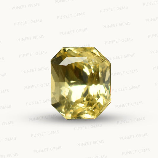 Natural Yellow Sapphire (Pukhraj) – Prosperity, Wisdom & Jupiter’s Blessing 3.08 CT