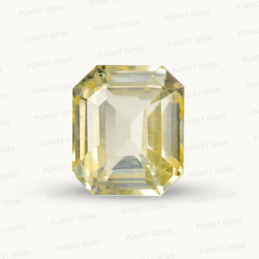 Natural Yellow Sapphire (Pukhraj) – Prosperity, Wisdom & Jupiter’s Blessing 3.43 CT