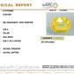 Natural Bangkok Yellow Sapphire (Pukhraj) 3.55 Ct – Certified Gemstone