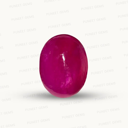 Natural Ruby Mozambique Pota – Premium Quality Uncut Ruby Gemstone | Certified Manik Stone 3.53 CT