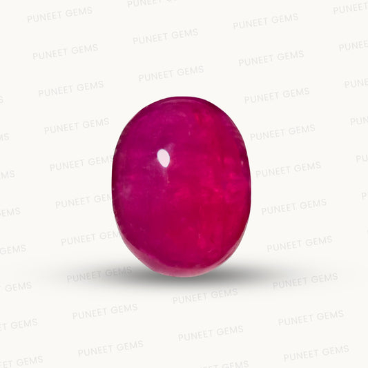 Natural Ruby Mozambique Pota – Premium Quality Uncut Ruby Gemstone | Certified Manik Stone 3.54 CT