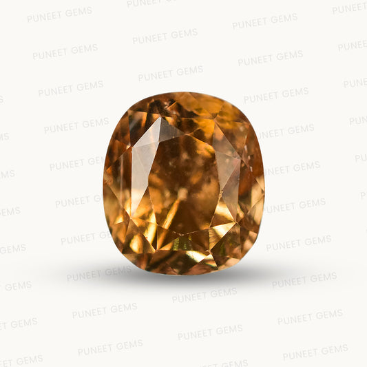 Siloni Gomed Gemstone – Natural Hessonite for Rahu Protection & Success 3.63 CT