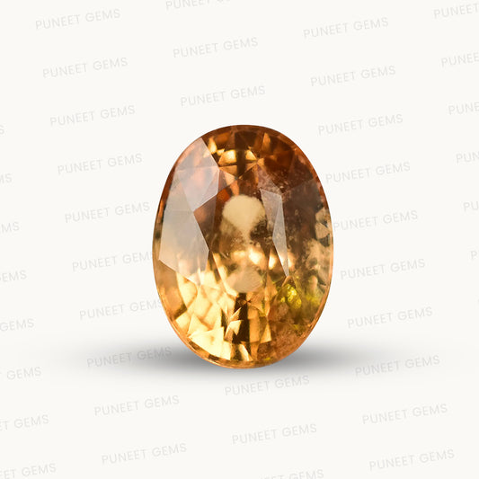 Siloni Gomed Gemstone – Natural Hessonite for Rahu Protection & Success 3.64 CT