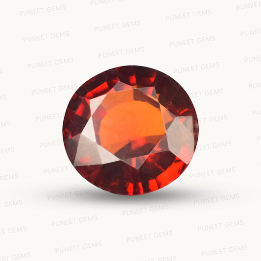 Siloni Gomed Gemstone – Natural Hessonite for Rahu Protection & Success 3.70 CT