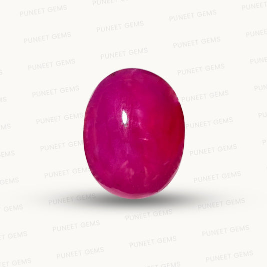 Natural Ruby Mozambique Pota – Premium Quality Uncut Ruby Gemstone | Certified Manik Stone 3.72 CT
