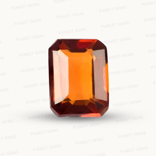 Siloni Gomed Gemstone – Natural Hessonite for Rahu Protection & Success 3.81 CT