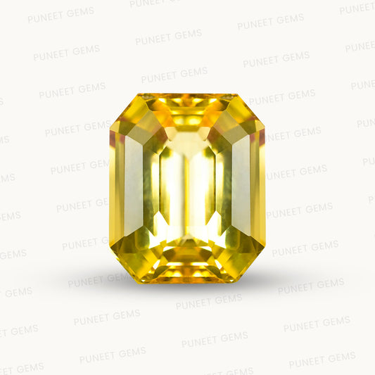 Natural(H) Yellow Sapphire Gemstones – Radiance, Wisdom & Prosperity 30.50 CT