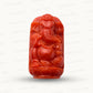 Coral Ganesh Gemstone Sculpture – Remover of Obstacles, Bringer of Strength & Success 30.72 CT