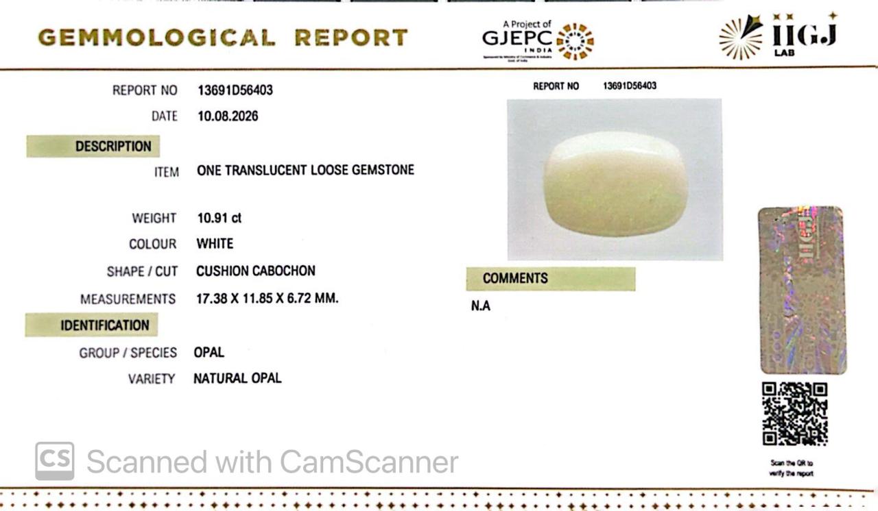 Natural Australian Opal 10.91CT