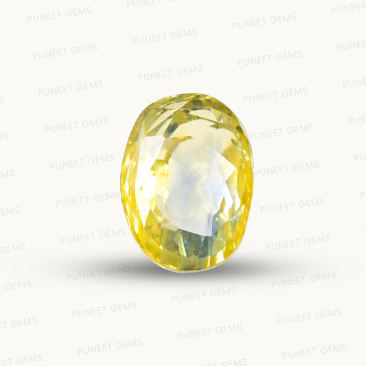 Pitambari Gems – Dual Power of Jupiter & Saturn in One Divine Stone 4.02 CT
