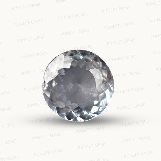 Natural White Sapphire Gemstone Online – Certified, Untreated & Ethically Sourced 4.02 CT