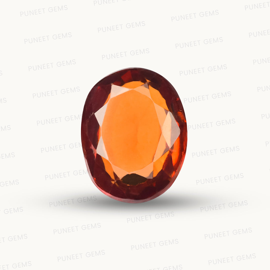 Siloni Gomed Gemstone – Natural Hessonite for Rahu Protection & Success 4.04 CT