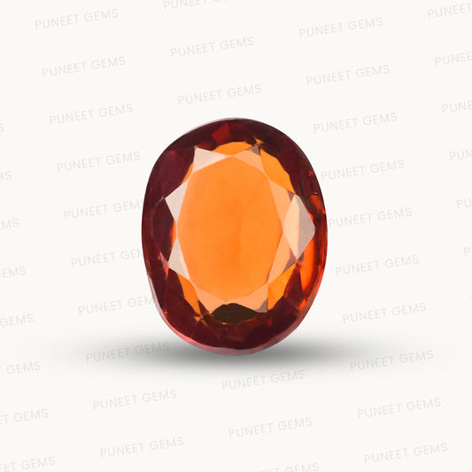 Siloni Gomed Gemstone – Natural Hessonite for Rahu Protection & Success 4.04 CT