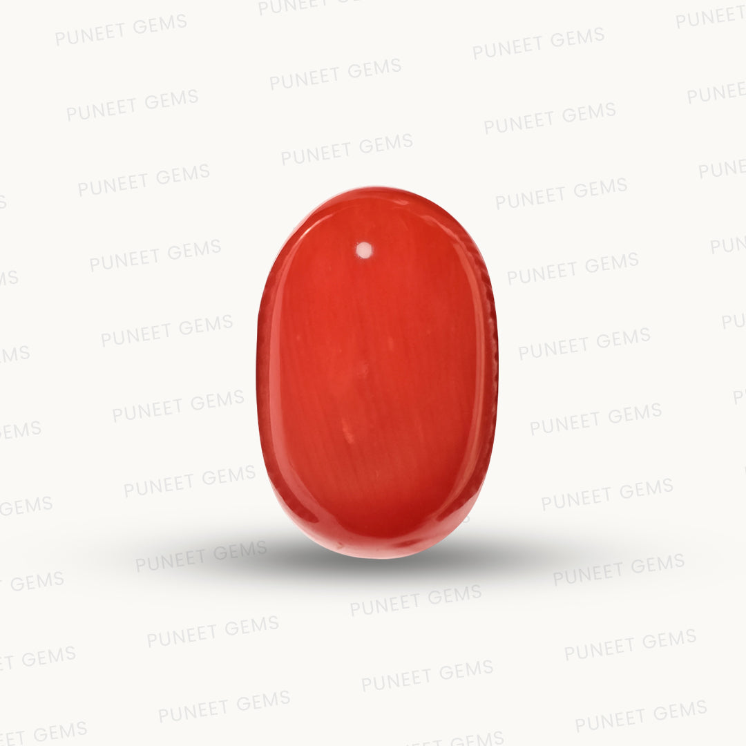 Natural Coral Gemstone – The Gem of Strength, Vitality & Protection 4.11 CT