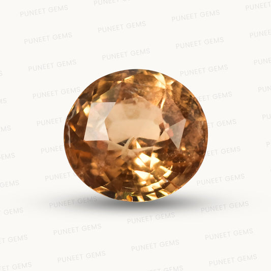 Siloni Gomed Gemstone – Natural Hessonite for Rahu Protection & Success 4.19 CT