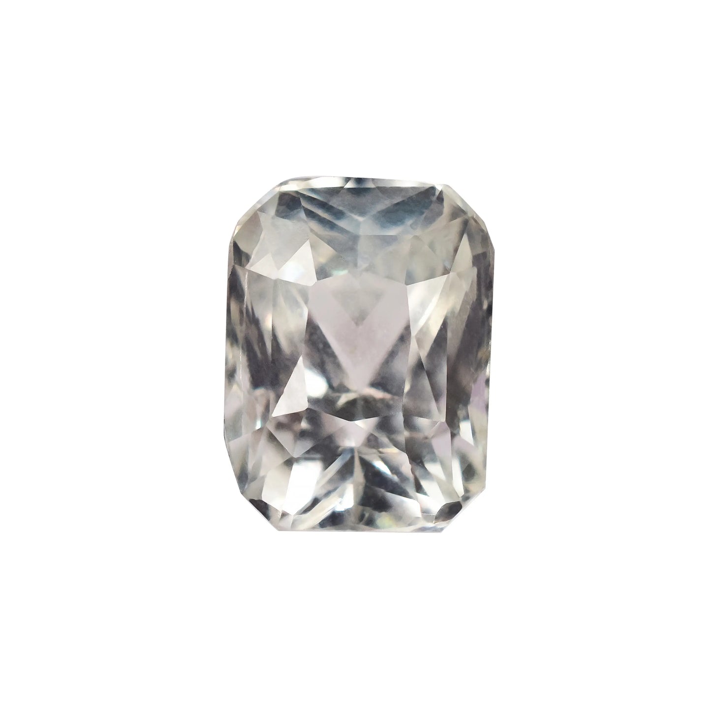 Natural White Sapphire Gemstone Online – Certified, Untreated & Ethically Sourced 4.20 CT