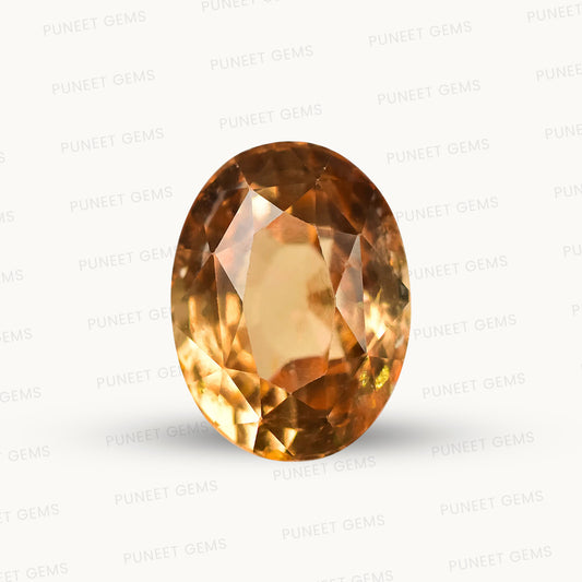 Siloni Gomed Gemstone – Natural Hessonite for Rahu Protection & Success 4.20 CT