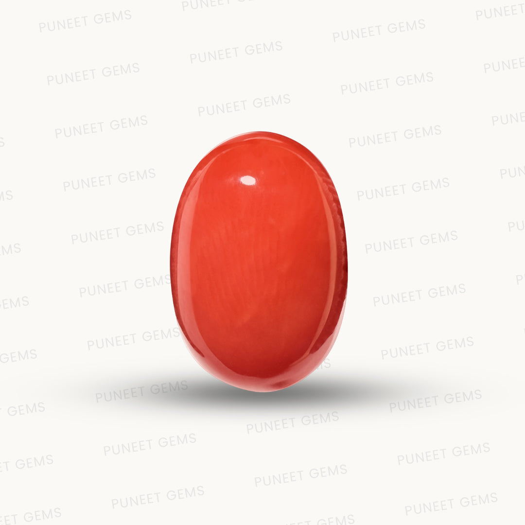 Natural Coral Gemstone – The Gem of Strength, Vitality & Protection 4.24 CT