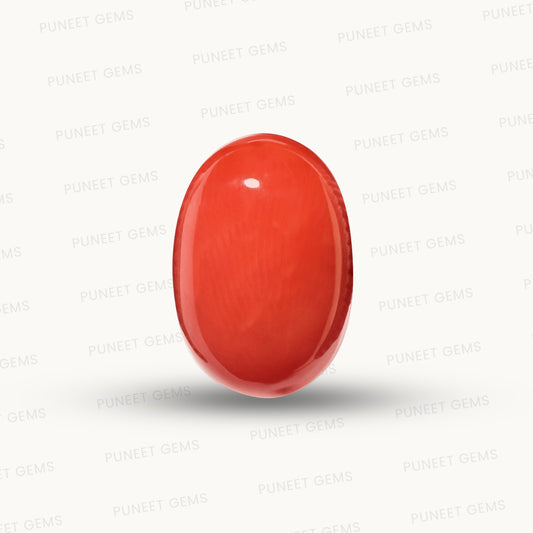 Natural Coral Gemstone – The Gem of Strength, Vitality & Protection 4.24 CT