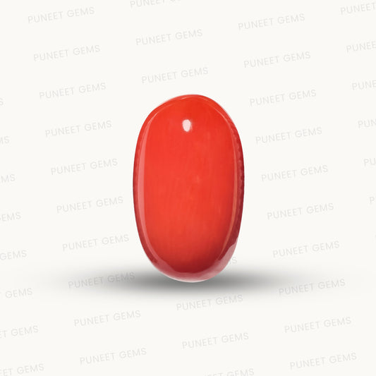 Natural Coral Gemstone – The Gem of Strength, Vitality & Protection 4.26 CT