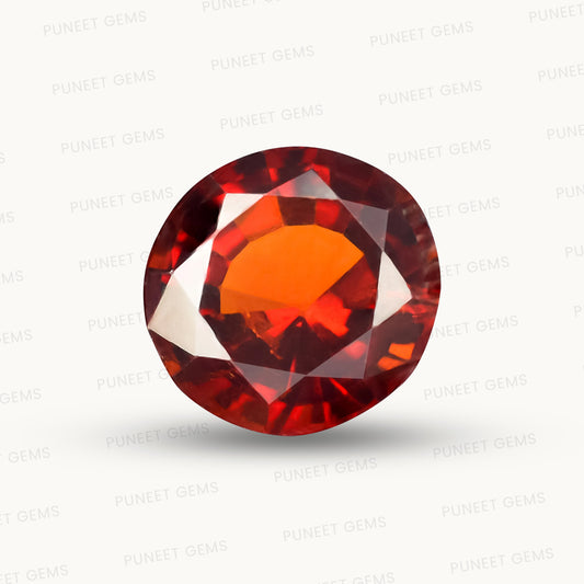 Siloni Gomed Gemstone – Natural Hessonite for Rahu Protection & Success 4.30 CT