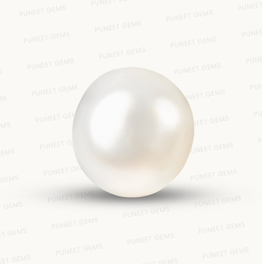 Japanese Keshi Moti – Rare Natural Pearl of Purity, Prosperity & Elegance 4.34 CT