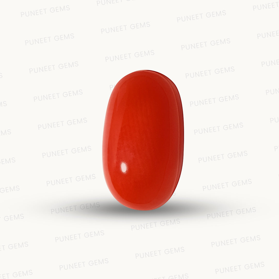 Natural Coral Gemstone – The Gem of Strength, Vitality & Protection 4.35 CT