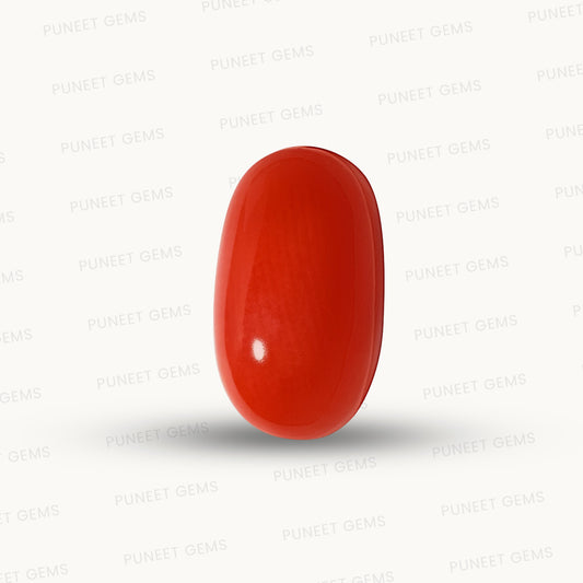 Natural Coral Gemstone – The Gem of Strength, Vitality & Protection 4.35 CT