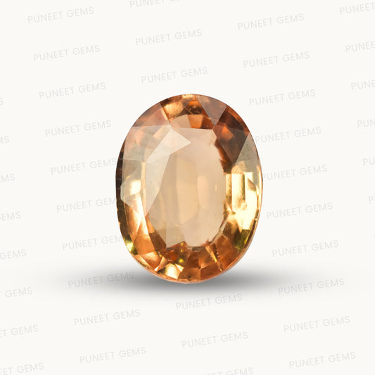 Siloni Gomed Gemstone – Natural Hessonite for Rahu Protection & Success 4.39 CT