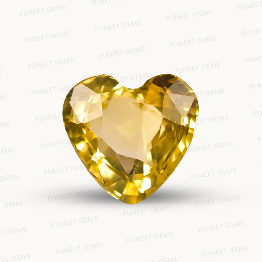Natural Yellow Sapphire (Pukhraj) – Prosperity, Wisdom & Jupiter’s Blessing 4.49 CT
