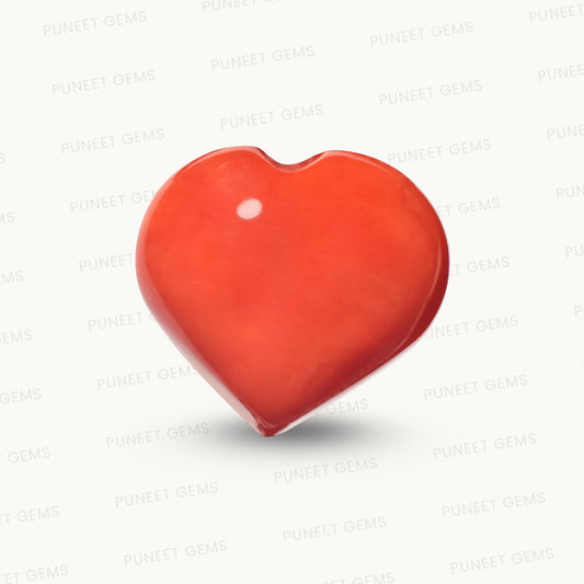 Natural Heart Coral – The Gem of Strength, Vitality & Protection 4.51 CT