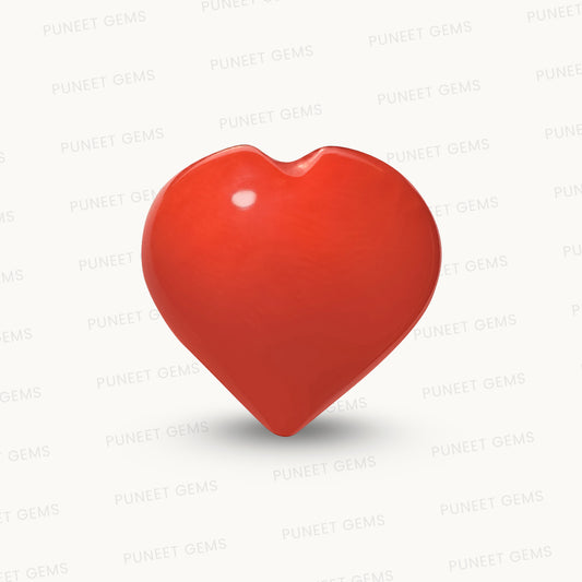Natural Heart Coral – The Gem of Strength, Vitality & Protection 4.65 CT