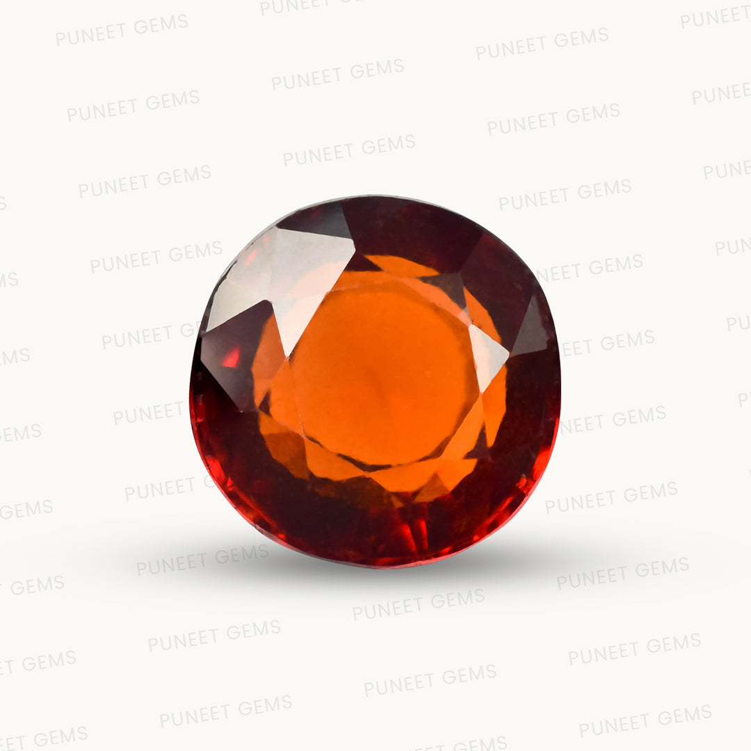 Siloni Gomed Gemstone – Natural Hessonite for Rahu Protection & Success 4.65 CT
