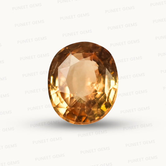 Siloni Gomed Gemstone – Natural Hessonite for Rahu Protection & Success 4.71 CT