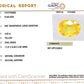 Natural Bangkok Yellow Sapphire (Pukhraj) 4.93 Ct – Certified Gemstone