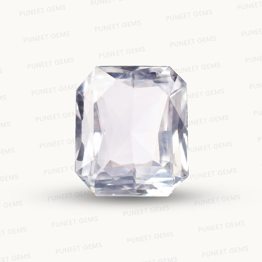 Natural White Sapphire Gemstone Online – Certified, Untreated & Ethically Sourced 4.94
