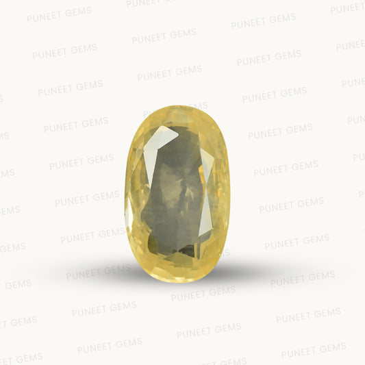 Natural Yellow Sapphire (Pukhraj) – Prosperity, Wisdom & Jupiter’s Blessing 4.99 CT