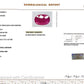 Natural Mozambique Ruby 3.55 Ct Certified