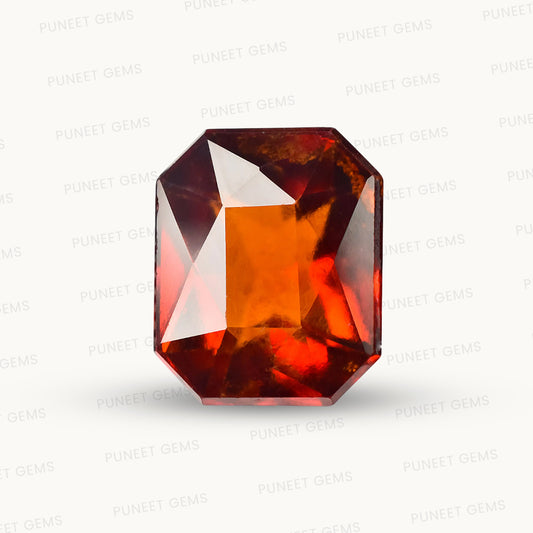 Siloni Gomed Gemstone – Natural Hessonite for Rahu Protection & Success 5.12 CT